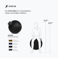 Gimnastikos kamuolys STRYVE Active 70 cm black 4