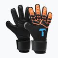 T1TAN Shocking Beast vaikiškos juodai oranžinės vartininko pirštinės 202105-04 4