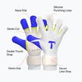 Vartininko pirštinės T1TAN Rebel 2.0 X LORIS_GK white/blue/yellow 2