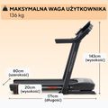 Elektrinis bėgimo takelis ProForm Carbon TL black 6