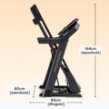 Elektrinis bėgimo takelis ProForm Carbon TL black 7