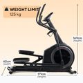 Elipsinis treniruoklis ProForm Carbon El black 7