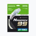 Badmintono stygų rinkinys YONEX NBG 99 10 m baltas
