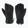 Vyriškos slidinėjimo pirštinės Descente Black leather