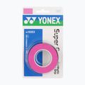 Badmintono raketės apvyniojimas YONEX AC 102 EX 3 vnt. rožinės spalvos