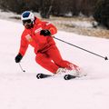 Vyriška slidinėjimo striukė Descente Swiss mandarin orange 18