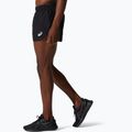 Vyriški ASICS Core Split Short Performance juodi bėgimo šortai 3