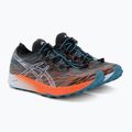 ASICS moteriški bėgimo bateliai Fujispeed black/nova orange 4
