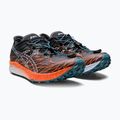 ASICS moteriški bėgimo bateliai Fujispeed black/nova orange 9