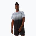 Vyriški bėgimo marškinėliai ASICS Seamless performance black/carrier grey