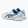 ASICS moteriški rankinio bateliai Gel-Tactic white/indigo blue 3