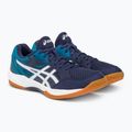 ASICS vyriški tinklinio bateliai Gel-Task 3 indigo blue/white 4