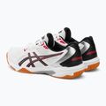 ASICS vyriški skvošo bateliai Gel-Rocket 10 white/classic red 3