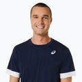 Vyriški teniso marškinėliai ASICS Court SS Top midnight/brilliant white 4