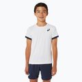 Vaikiški marškinėliai ASICS Tennis Top brilliant white/midnight