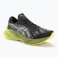 ASICS Novablast 3 black/dried leaf green vyriški bėgimo bateliai