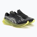 ASICS Novablast 3 black/dried leaf green vyriški bėgimo bateliai 4