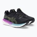 ASICS Gel-Nimbus 25 moteriški bėgimo bateliai juoda/žėrinti geltona 4