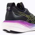ASICS Gel-Nimbus 25 moteriški bėgimo bateliai juoda/žėrinti geltona 9