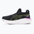ASICS Gel-Nimbus 25 moteriški bėgimo bateliai juoda/žėrinti geltona 10