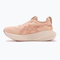 ASICS Gel-Nimbus 25 moterų bėgimo bateliai šviesiai abrikosinė/šviesiai granatinė 10