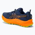 Vyriški bėgimo bateliai ASICS Trabuco Max 2 deep ocean/bright orange 3