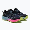 ASICS Gel-Trabuco 11 moteriški bėgimo bateliai juoda/pilkai mėlyna 4
