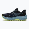ASICS Gel-Trabuco 11 moteriški bėgimo bateliai juoda/pilkai mėlyna 9