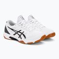 Vyriški tinklinio bateliai ASICS Gel-Rocket 11 black/pure silver 4