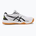 ASICS vyriški skvošo bateliai Upcourt 5 white / safety yellow 2