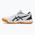 ASICS vyriški skvošo bateliai Upcourt 5 white / safety yellow 3