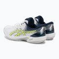 ASICS Beyond FF tinklinio bateliai balti / švytintys geltoni 4