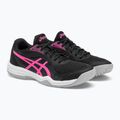 ASICS moteriški skvošo bateliai Upcourt 5 black / hot pink 4