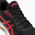 ASICS vyriški skvošo bateliai Upcourt 5 black / classic red 10