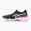 ASICS moterų tinklinio bateliai Netburner Ballistic FF 3 black / hot pink 3