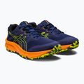 ASICS Trabuco Terra 2 deep ocean/neon lime vyriški bėgimo bateliai 12