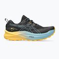 ASICS Trabuco Max 2 vyriški bėgimo bateliai juoda/pilkai mėlyna 11