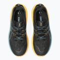 ASICS Trabuco Max 2 vyriški bėgimo bateliai juoda/pilkai mėlyna 12