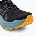 ASICS Trabuco Max 2 vyriški bėgimo bateliai juoda/pilkai mėlyna 7