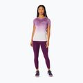 ASICS moteriški bėgimo marškinėliai Besiūliai marškinėliai su alyviniu atspalviu / giliai violetine spalva 2
