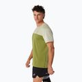 Vyriški bėgimo marškinėliai ASICS Race Top performance dried leaf green/cactus 4