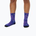 Bėgimo kojinės ASICS Color Camo Run Crew eggplant/blue violet/cyber grape 4