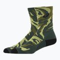 Bėgimo kojinės ASICS Color Camo Run Crew rain forest/cactus/glow yellow 2
