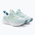 ASICS Gel-Cumulus 25 moteriški bėgimo bateliai soothing sea/glow yellow 4