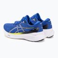 ASICS Gel-Kayano 30 vyriški bėgimo bateliai iliuzija mėlyna/žėrinti geltona 3