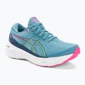 ASICS Gel-Kayano 30 moteriški bėgimo bateliai gris blue/lime green