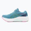 ASICS Gel-Kayano 30 moteriški bėgimo bateliai gris blue/lime green 3