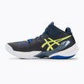 ASICS vyriški tinklinio bateliai Metarise french blue / glow yellow 3