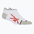Kojinės ASICS Light Single Tab brilliant white/red snapper