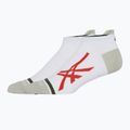 Kojinės ASICS Light Single Tab brilliant white/red snapper 2